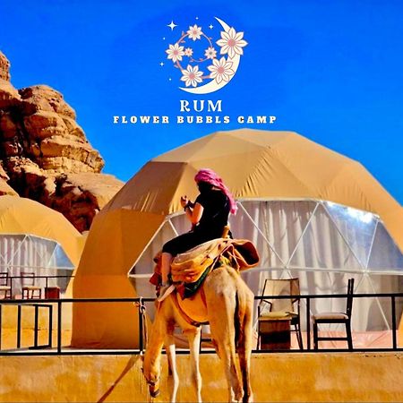 Rum Flower Bubbles Luxury Camp Rum vádi Kültér fotó
