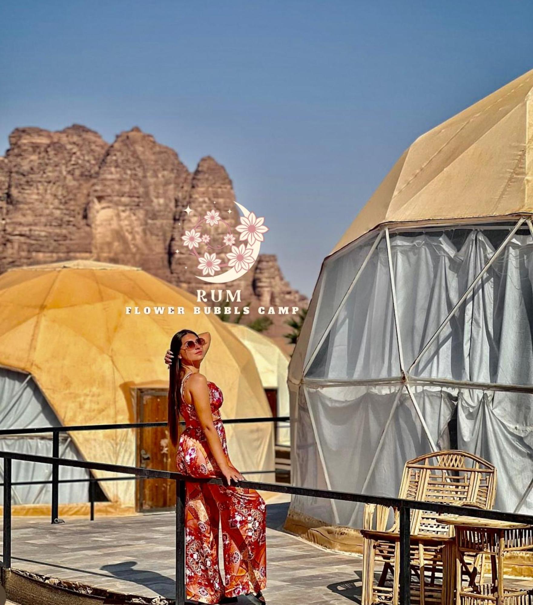 Rum Flower Bubbles Luxury Camp Rum vádi Kültér fotó