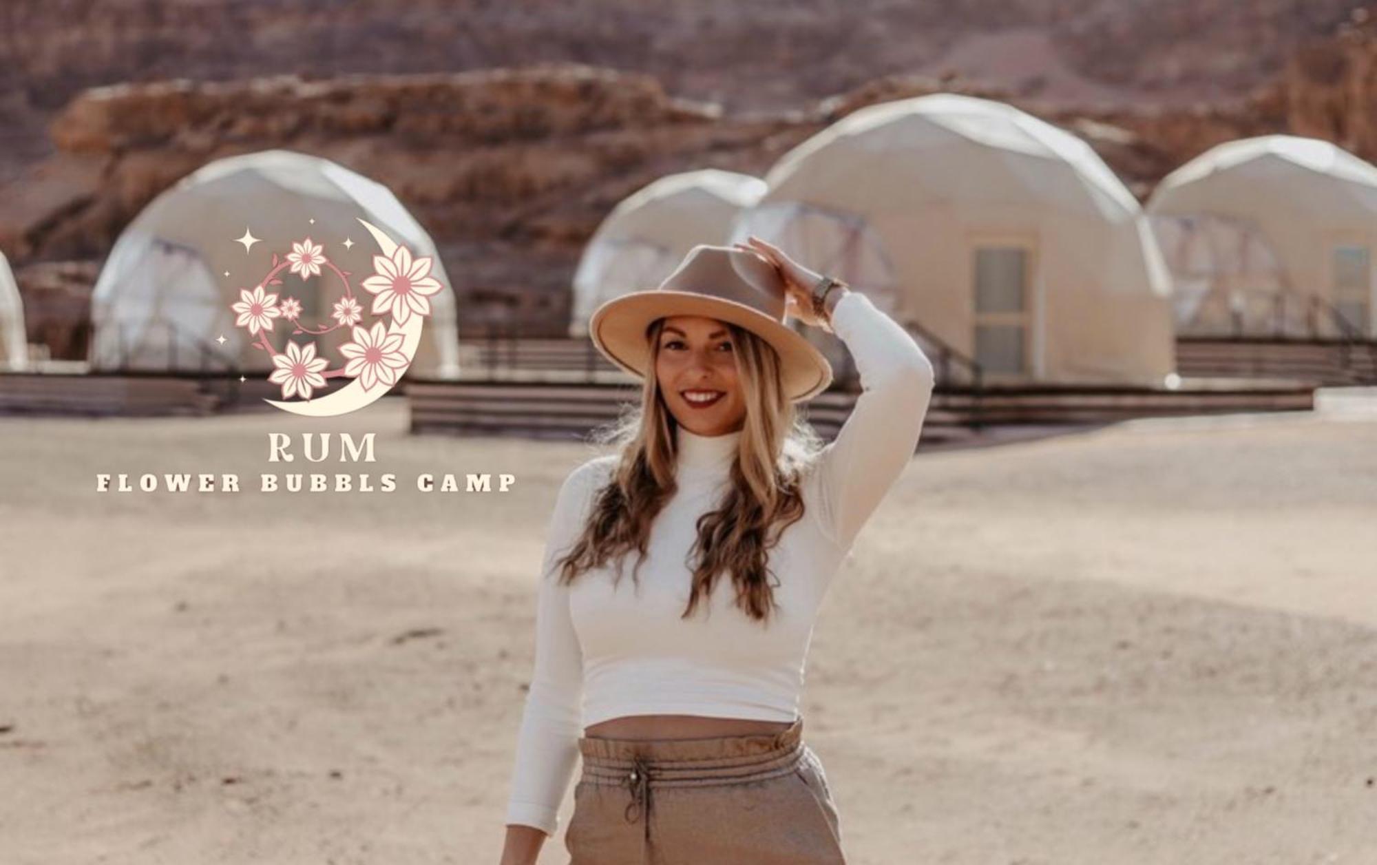 Rum Flower Bubbles Luxury Camp Rum vádi Kültér fotó