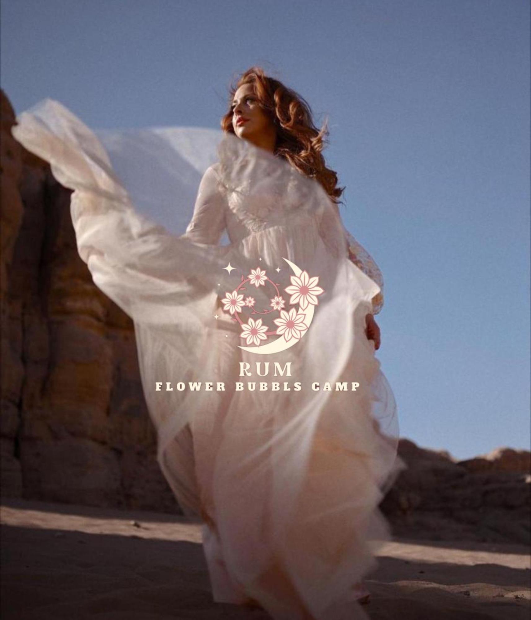 Rum Flower Bubbles Luxury Camp Rum vádi Kültér fotó
