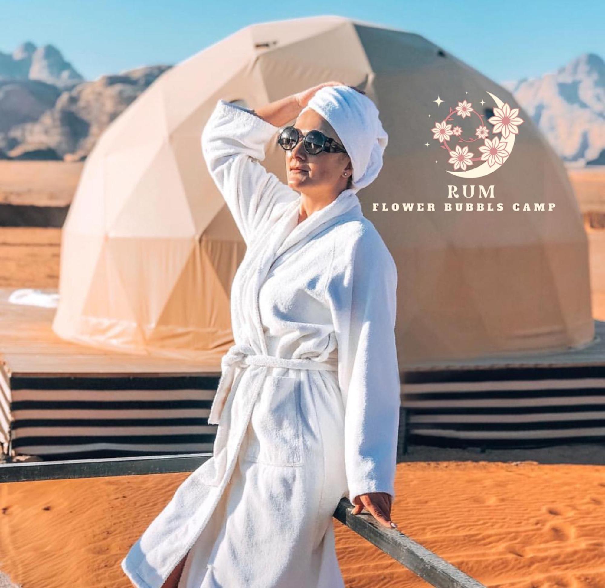 Rum Flower Bubbles Luxury Camp Rum vádi Kültér fotó