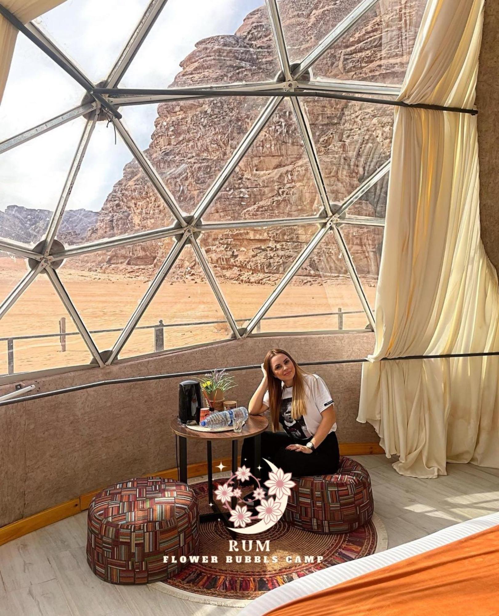 Rum Flower Bubbles Luxury Camp Rum vádi Kültér fotó