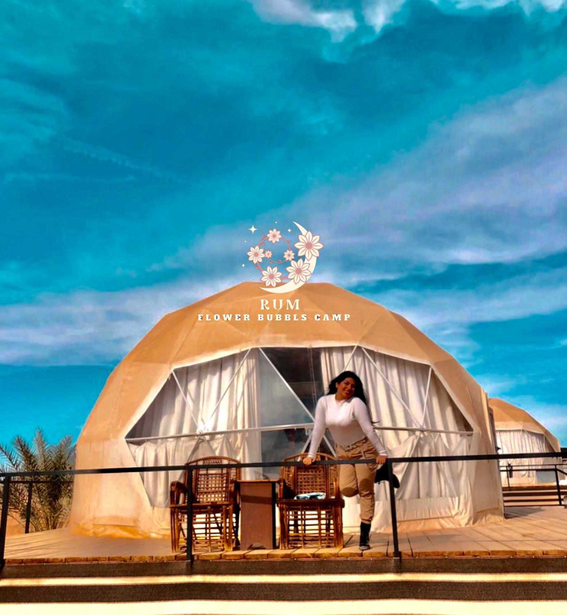 Rum Flower Bubbles Luxury Camp Rum vádi Kültér fotó