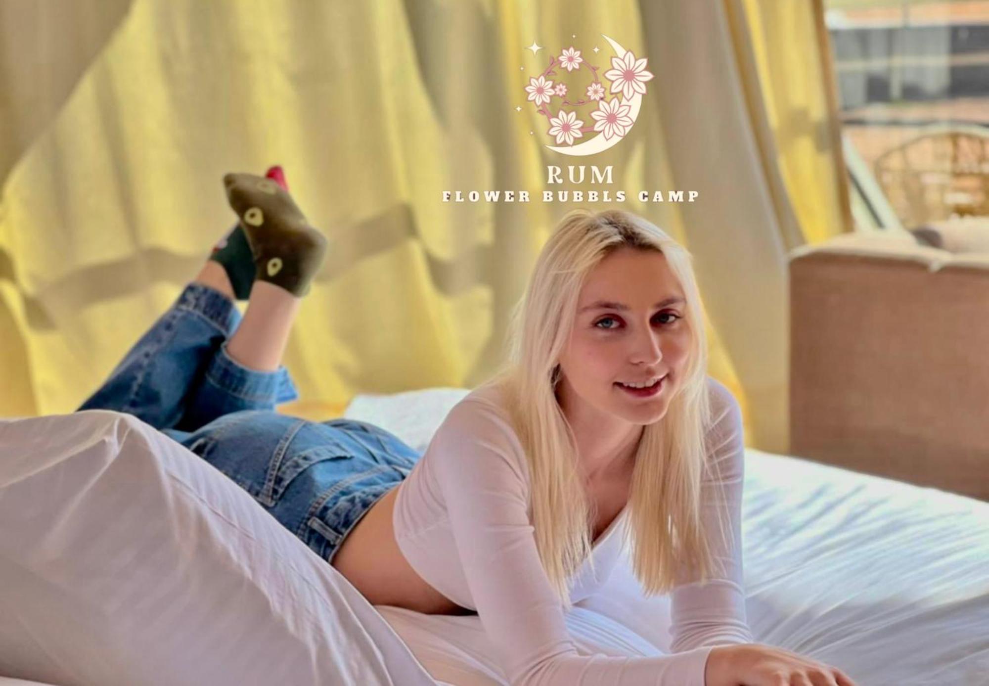 Rum Flower Bubbles Luxury Camp Rum vádi Kültér fotó