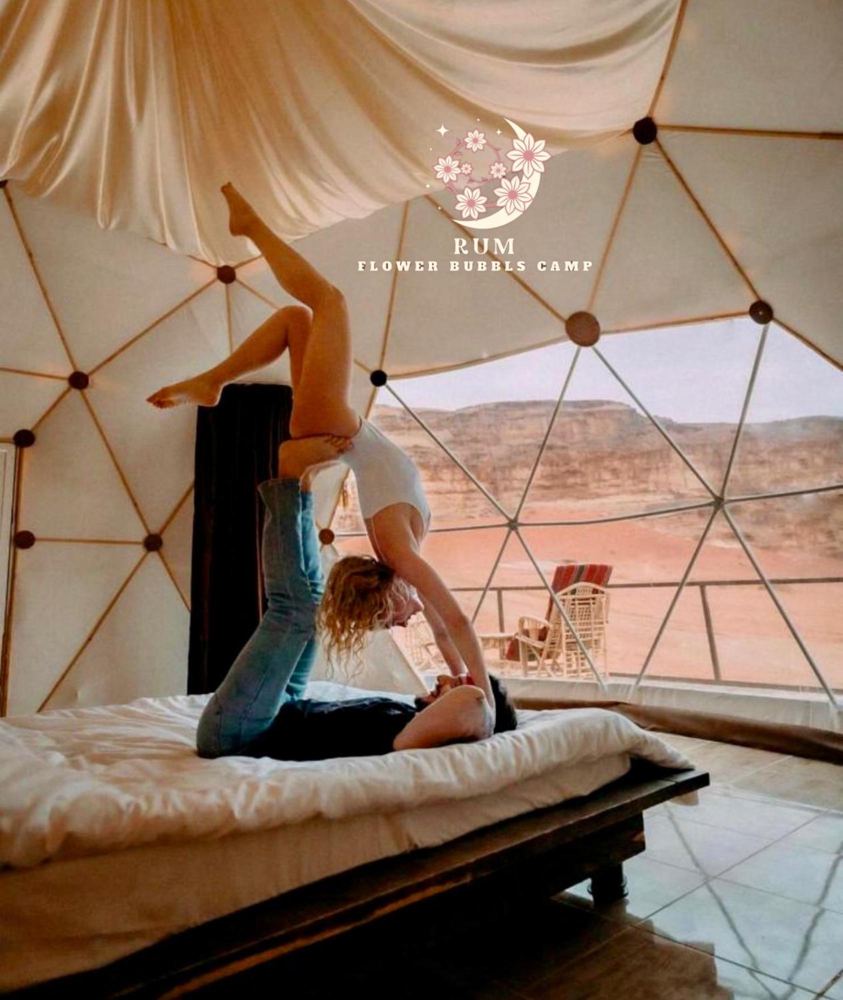 Rum Flower Bubbles Luxury Camp Rum vádi Kültér fotó